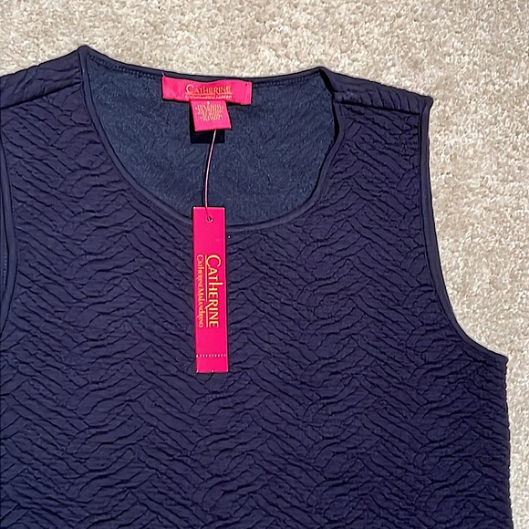 Catherine Malandrino Navy Mini Dress - Picture 1 of 8